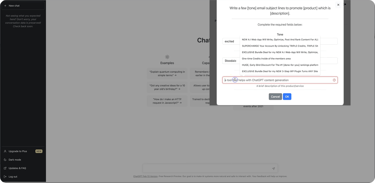 DFY Prompt - Gallery Image
