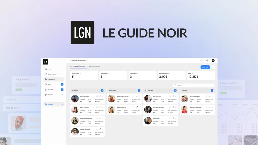 Le Guide Noir - Main Image