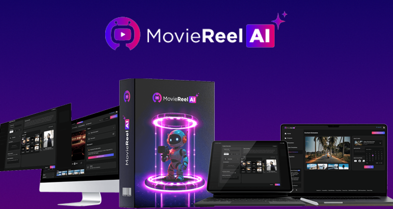 MovieReel AI - Main Image