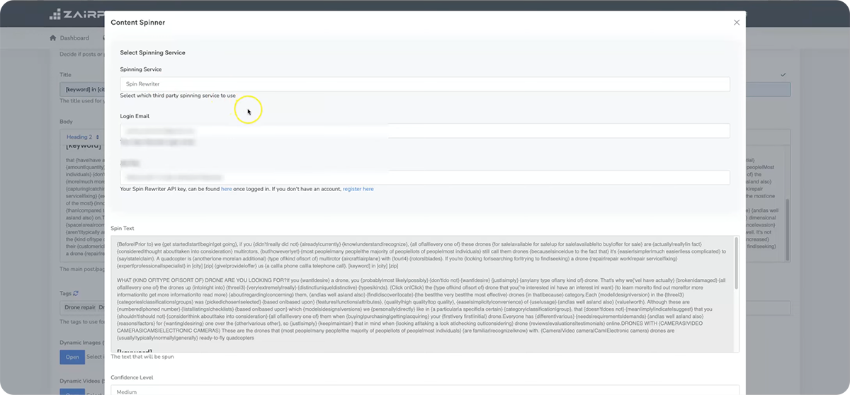 Zairp - Gallery Image