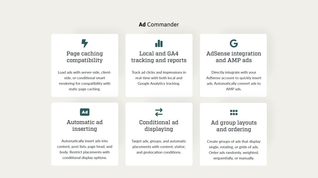 Ad Commander - Gallery Image