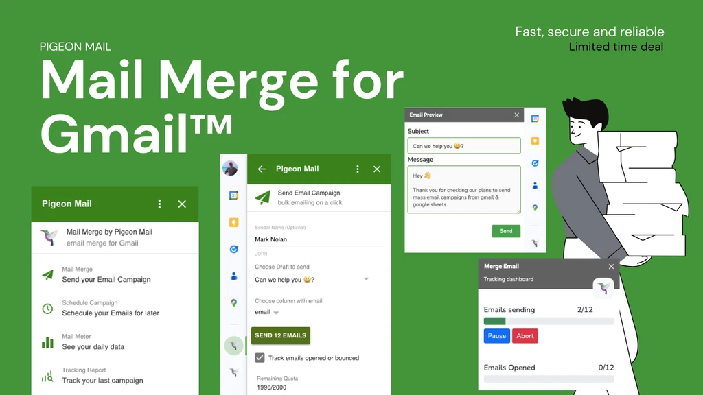 Pigeon Mail - Gallery Image